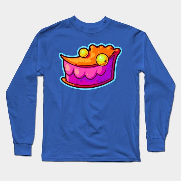 Happy Pie Long Sleeve T-Shirt by ArtisticDyslexia